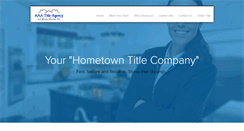 Desktop Screenshot of mytitleagent.com